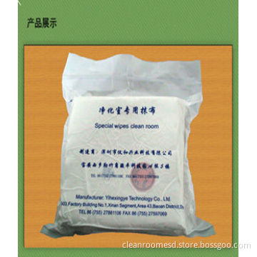 Ultra Soft Polyester Dust-free Accessories Cleaning Room Wipers With Class 100 - 1000